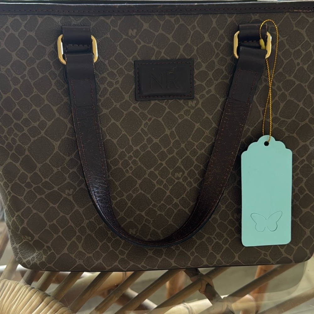 Nina Ricci Brown Shoulder Bag